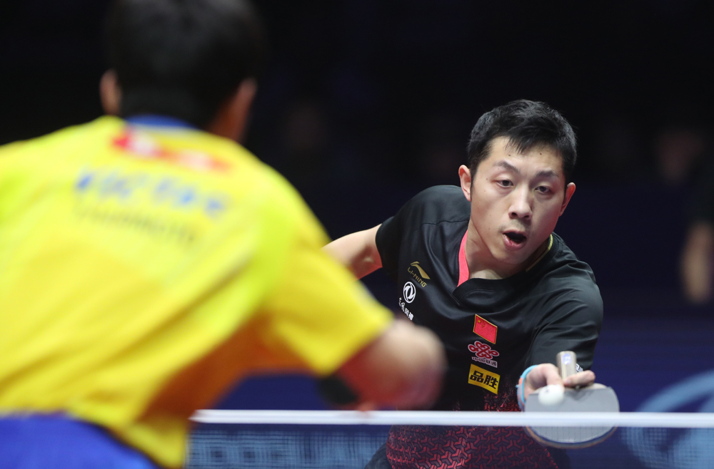 日本队鏖战葡萄牙队,许昕点燃赛场 日本队鏖战葡萄牙队,许昕点燃赛场